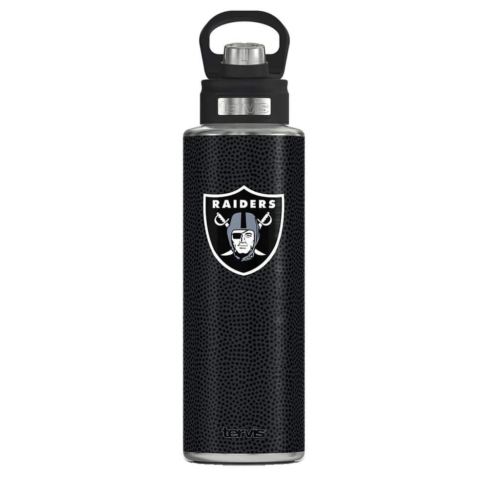 OAKLAND RAIDERS DOUBLEWALL STAINLESS STEEL THERMOS – LARGE - Black Diamond  Variety