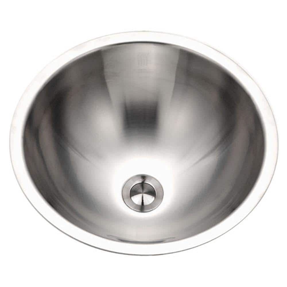 Opus 16 in. Stainless Steel Topmount Single Round Bowl Bathroom Sink with Overflow Assembly - CRTO-1620-1 price history on PriceWatchPro