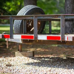18 in. Red Reflective Strips (4-Pack)