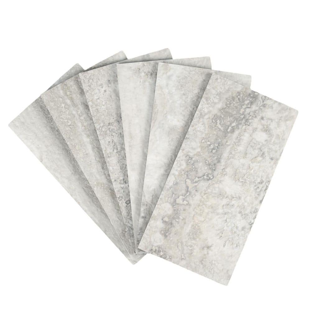 Beige 3 in. x 6 in. PVC Peel and Stick Backsplash, Self-Adhesive Faux Wood Wall Tiles for Bathroom Vanity (100-Pack) price history on PriceWatchPro