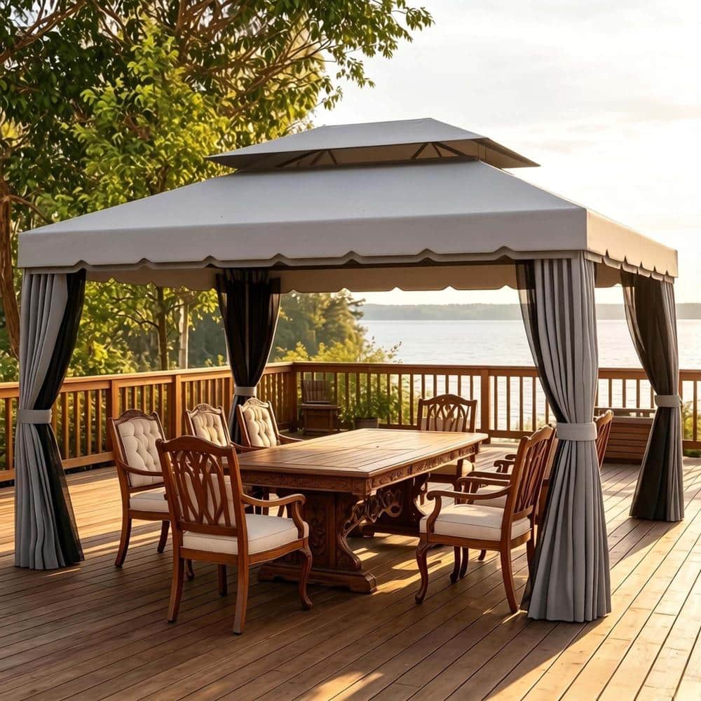 Terrace Gazebo,Outdoor Gazebo,Multi-Mode Patio Canopy Tent,for