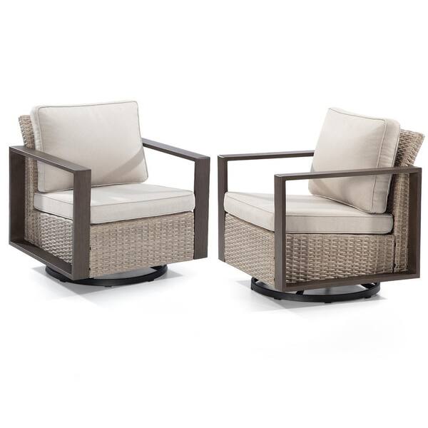 Reviews for JOYSIDE 2Piece Patio Wicker Outdoor Rocking Chair with