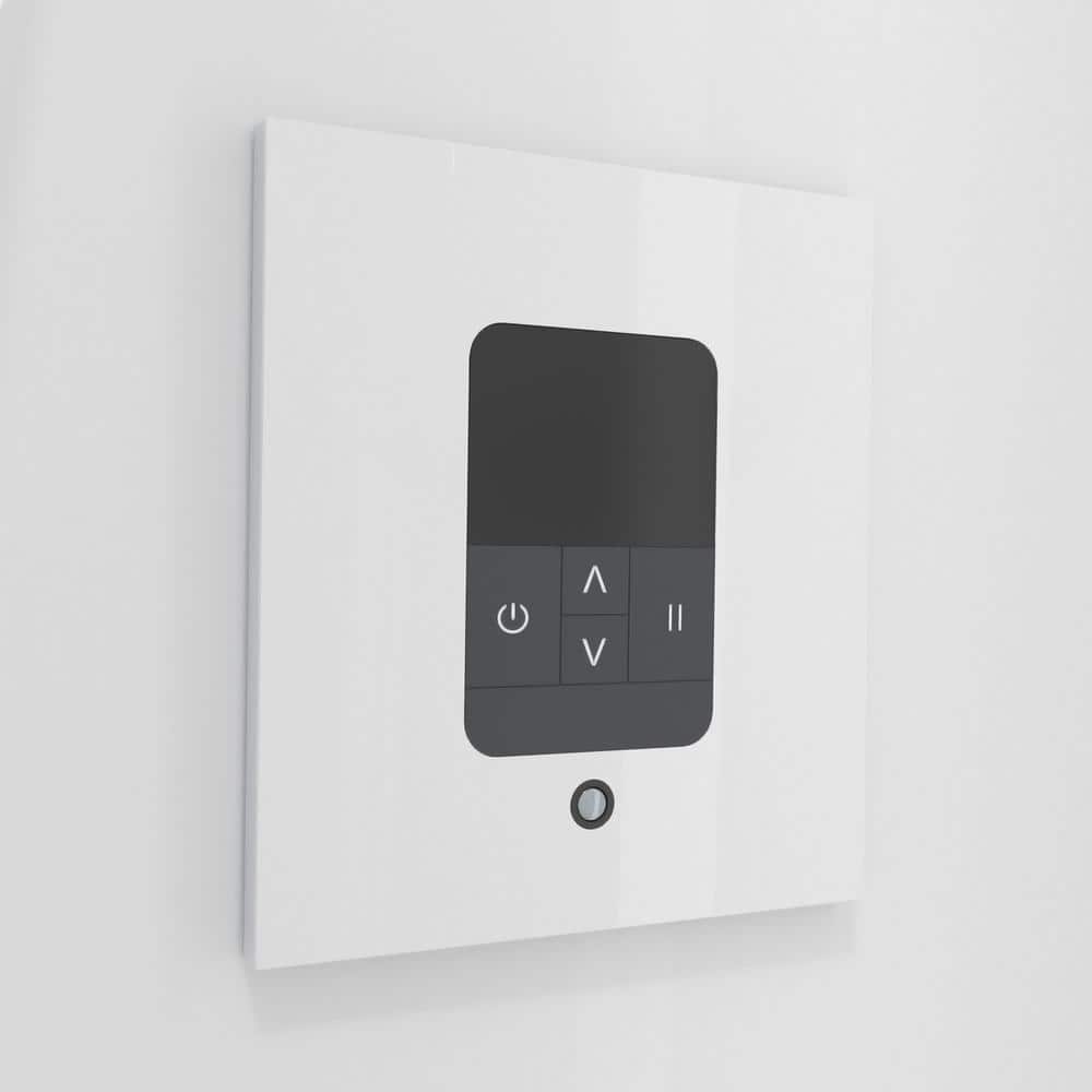 Lomita 36 in. x 90 in. Steam Shower Enclosure in White, Center Drain, Matte