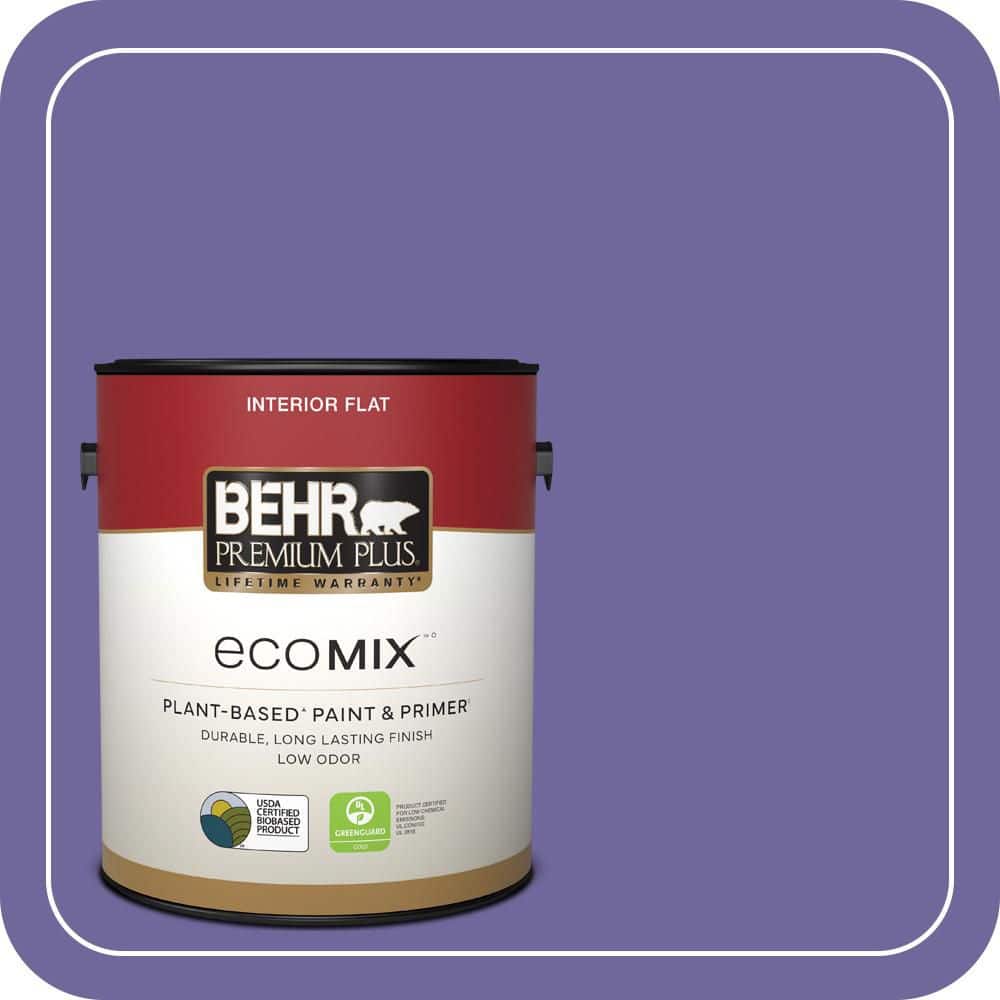 1 gal. #630B-7 Pandora Flat EcoMix Plant-Based Interior Paint & Primer price history on PriceWatchPro