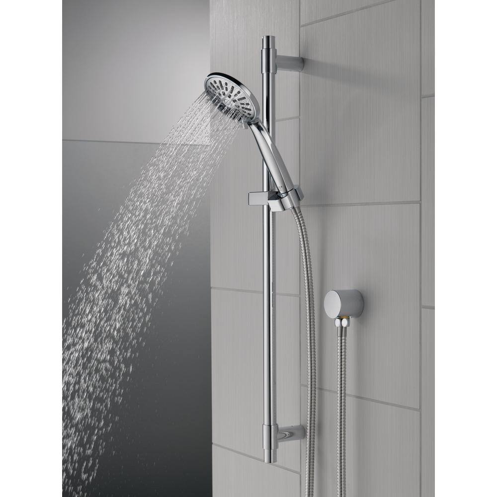 Chrome Slide Bar Handheld Shower with Hose