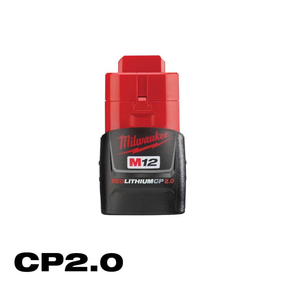Milwaukee M12 12-Volt Lithium-Ion 2.0 Ah Compact Battery Pack 48