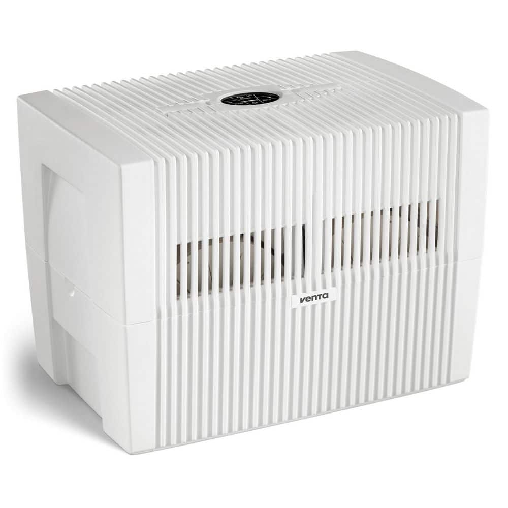 White Filter-Free Evaporative Humidifier with Touch Display