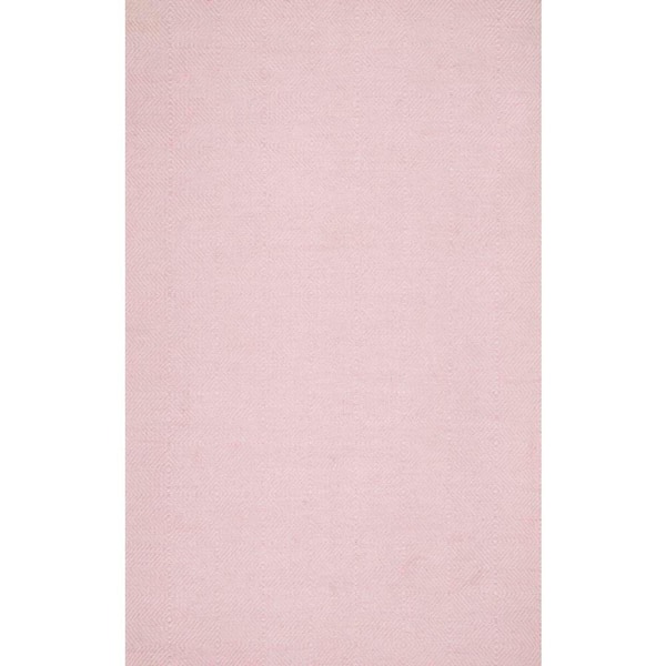 nuLOOM Agoja Contemporary Diamonds Light Pink 5 ft. x 8 ft. Area Rug