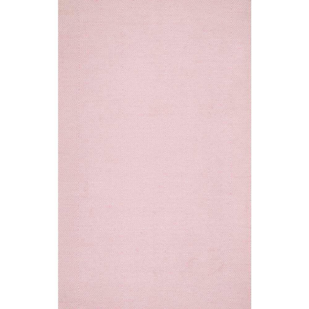 nuLOOM Agoja Contemporary Diamonds Light Pink 5 ft. x 8 ft. Area Rug ...