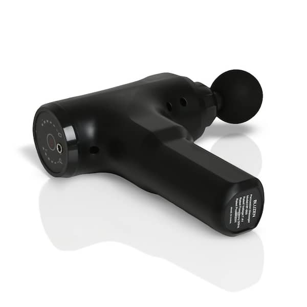 BLUZEN 5-Speed Large Percussion Massager with Case Black BL-MA-BLK