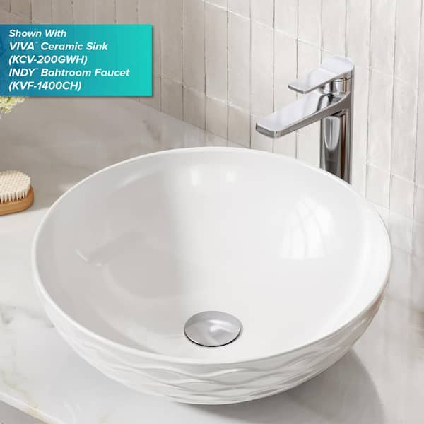 Shop Luxury Bathroom Sink Pop Up Drain With Extended Thread