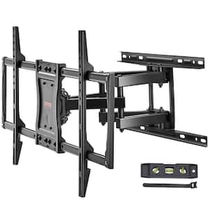 QualGear Universal Ultra Slim Low-Profile Full-Motion TV Wall Mount Kit for  most 23 in. - 55 in. TVs QG-TM-021-BLK - The Home Depot