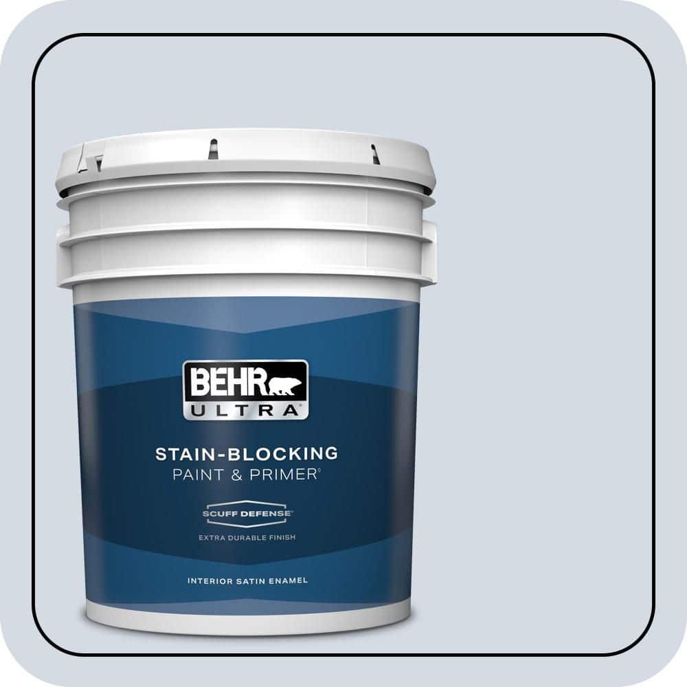 5 gal. #610E-3 Drowsy Lavender Extra Durable Satin Enamel Interior Paint & Primer price history on PriceWatchPro