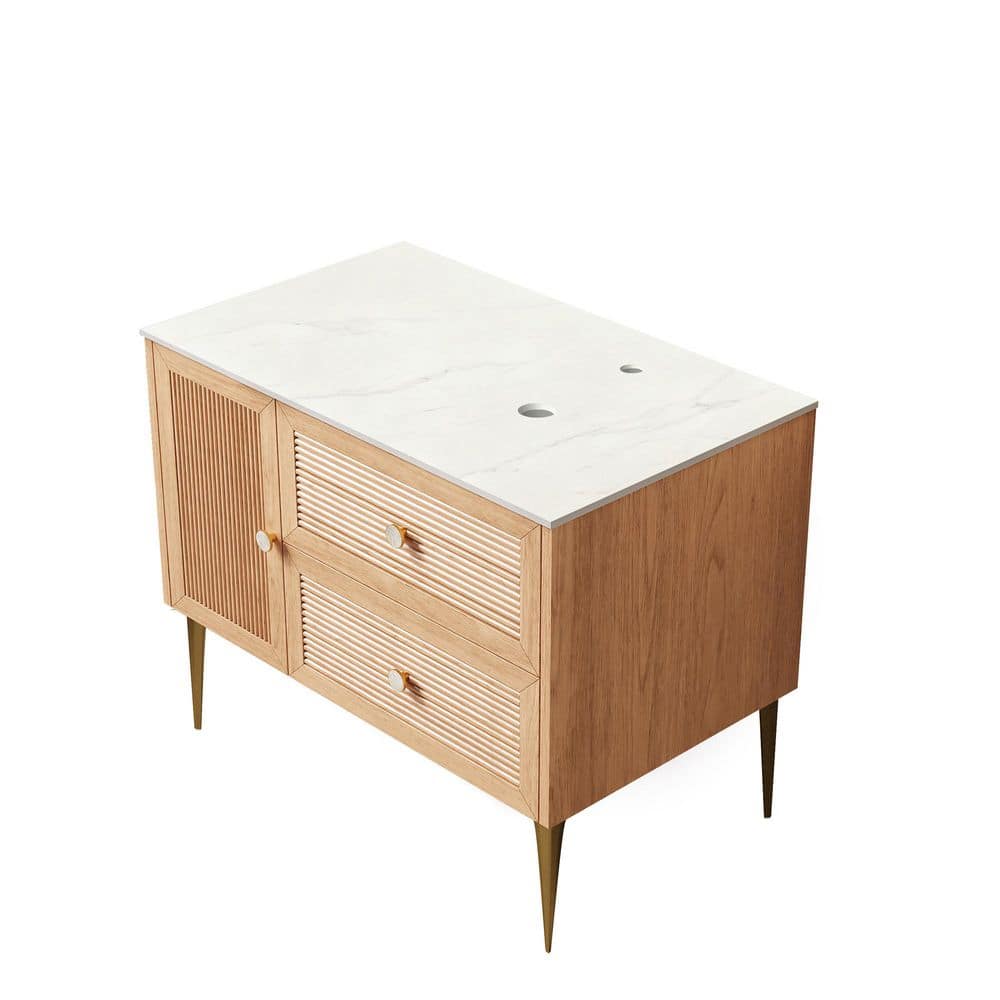 36 in. Bath Vanity Cabinet without Top in Light Oak price history on PriceWatchPro