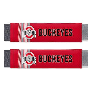Ohio State Buckeyes Team Color Rally Seatbelt Pad - (2-Pieces)