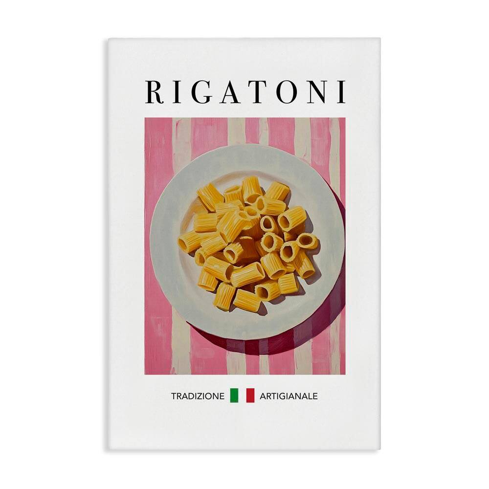 Traditional Rigatoni Pasta by Andreas Magnusson Unframed Food Graphic Art Print 45 in. x 30 in. price history on PriceWatchPro