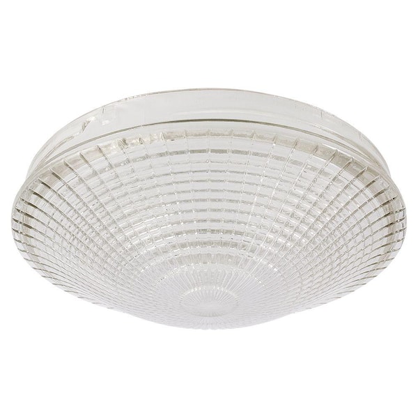 Hampton Bay Replacement Glass Bowl for Sovanna 44 in. White Ceiling Fan