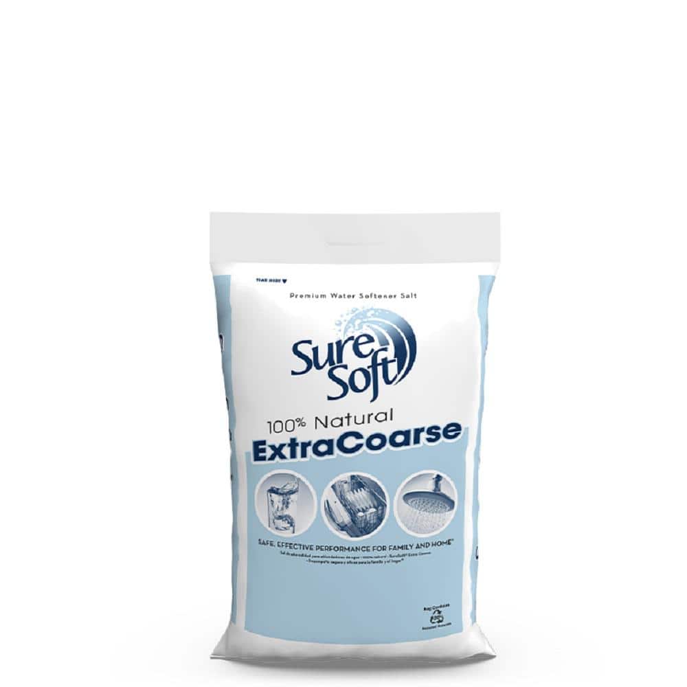 SURE SOFT Extra Coarse 40 lbs. Water Softener Crystal Salt 766663 The
