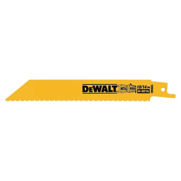 Dewalt sawzall best sale blades home depot