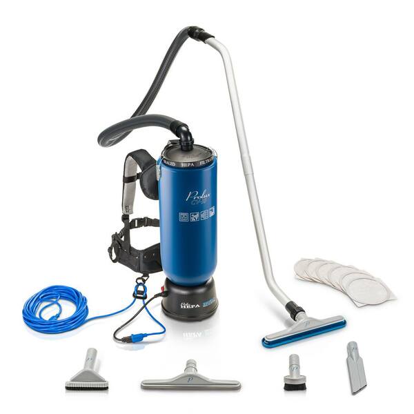 Prolux pl10qtblue Commercial 10 Qt. Backpack Vacuum Cleaner - 1