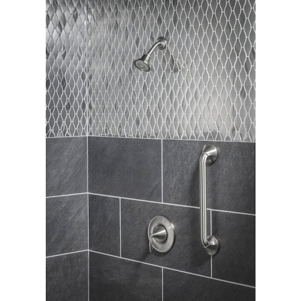 Eva 12 in. Grab Bar in Brushed Nickel