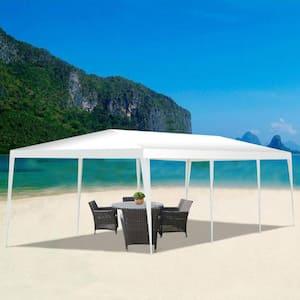 10 ft. x 30 ft. White Canopy for Event Graduation Wedding Party