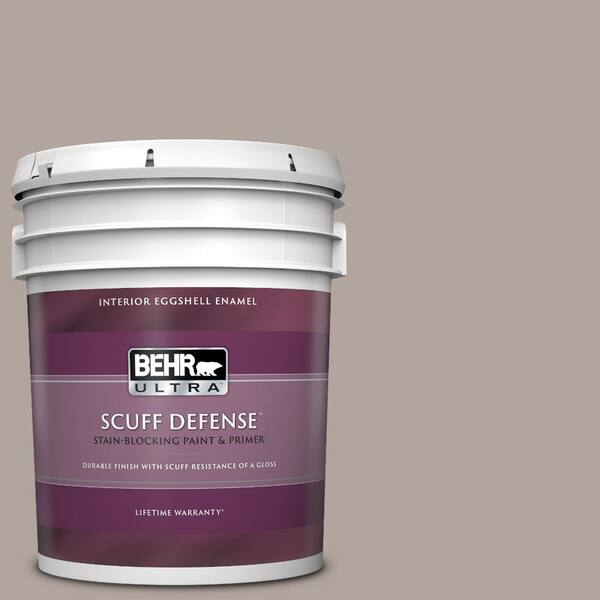 BEHR ULTRA 5 gal. #780B-4 Slate Pebble Extra Durable Eggshell Enamel Interior Paint & Primer