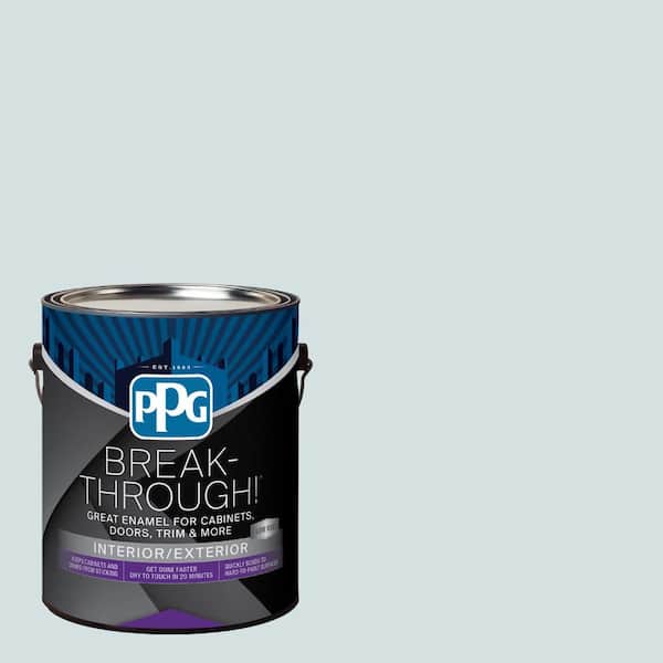 Break-Through! 1 gal. PPG1034-3 Pristine Petal Satin Door, Trim & Cabinet Paint