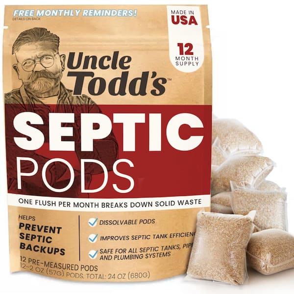 12 oz. Septic Tank Treatment Pods (12-Pack)