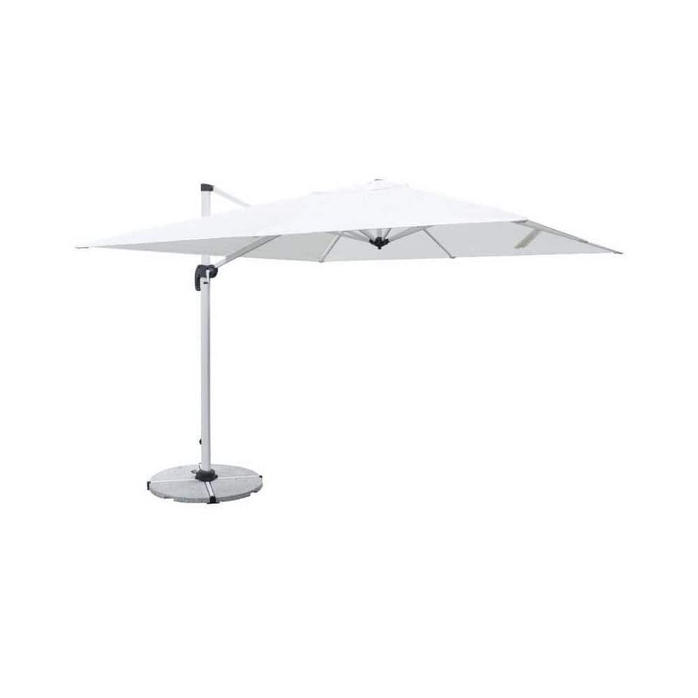 kinbor 10 ft outdoor patio cantilever umbrella Feet Offset and intuitivepremium shade made perfectly easy. 10' Cantilever Square Side Mount