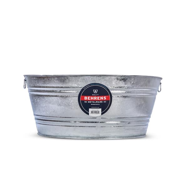 6 Gal. Heavy-Duty Plastic Bucket (2-Pack)