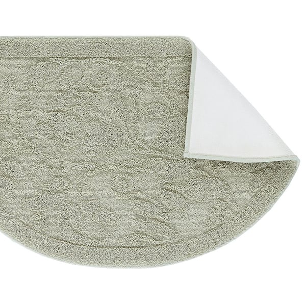 Mohawk Area Rugs Facet Bath Rug Celadon 2' x 3'4 Rectangle Rug Y3037 430  024040 - Wrights