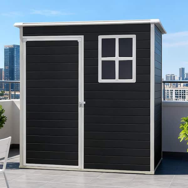5 ft. x 3 ft. Resin Shed with Window (15 sq. ft. )