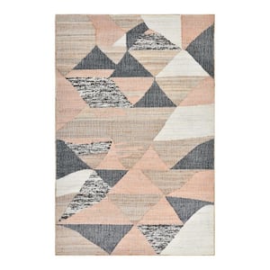 Maggie Contemporary Brown 3 ft. x 5 ft. Area Rug