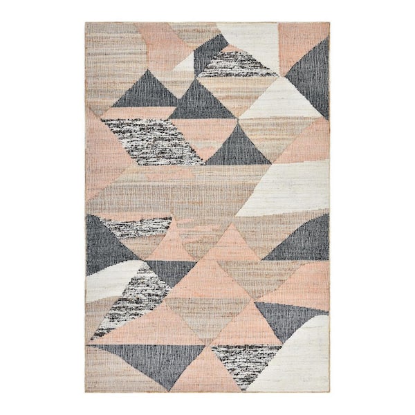 Solo Rugs Maggie Contemporary Brown 3 ft. x 5 ft. Area Rug