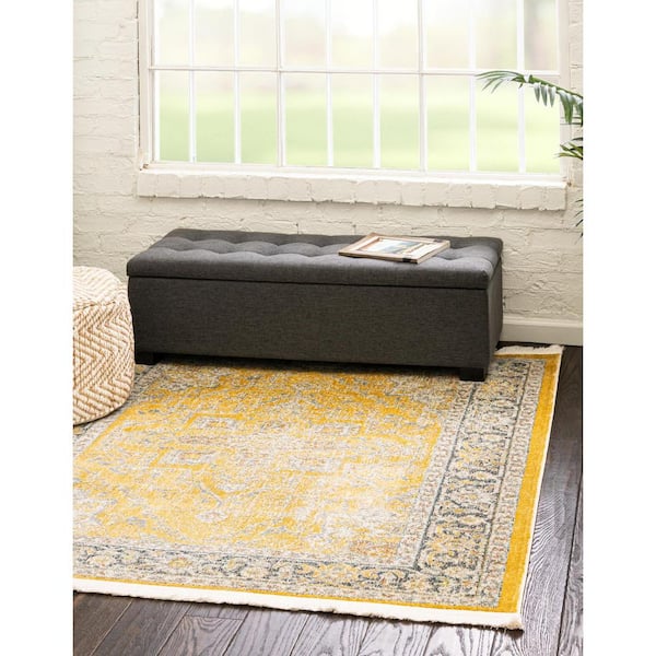 Baracoa Prado Yellow 8' 2 x 8' 2 Area Rug