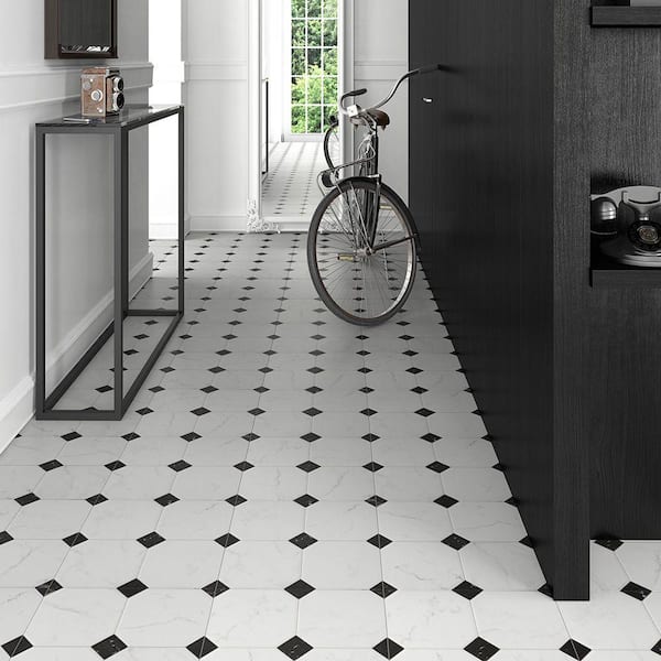 Betera Blanco 13-1/8 in. x 13-1/8 in. Ceramic Floor and Wall Take Home Tile Sample