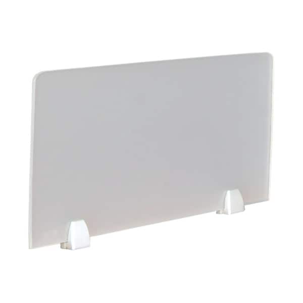 Regency 28 in. W Frosted Plexiglas Universal Privacy Partitioner for 30 in. Top