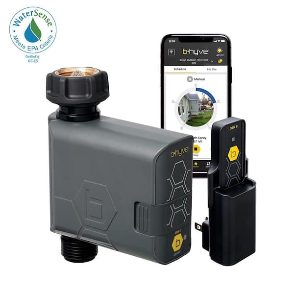 B-Hyve Gen 2 Smart Hose Faucet Irrigation Controller/Wi-Fi Hub