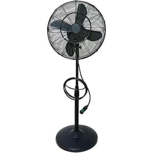 18" Outdoor Oscillating Misting Stand Fan