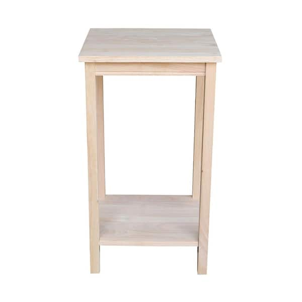 International Concepts Portman Unfinished End Table