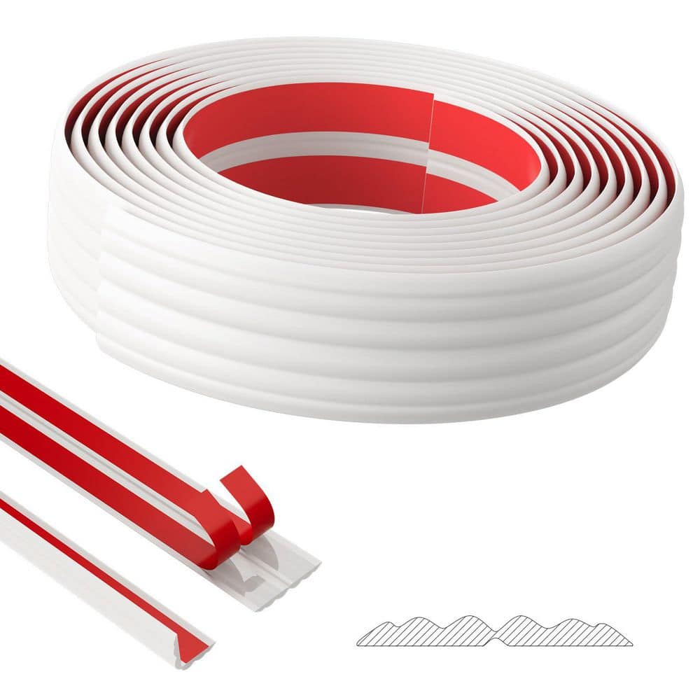20 ft. Flexible Wall Corner Protector Guard, Peel and Stick Molding, Self-Adhesive Strip for Wall Edge, Ceiling price history on PriceWatchPro