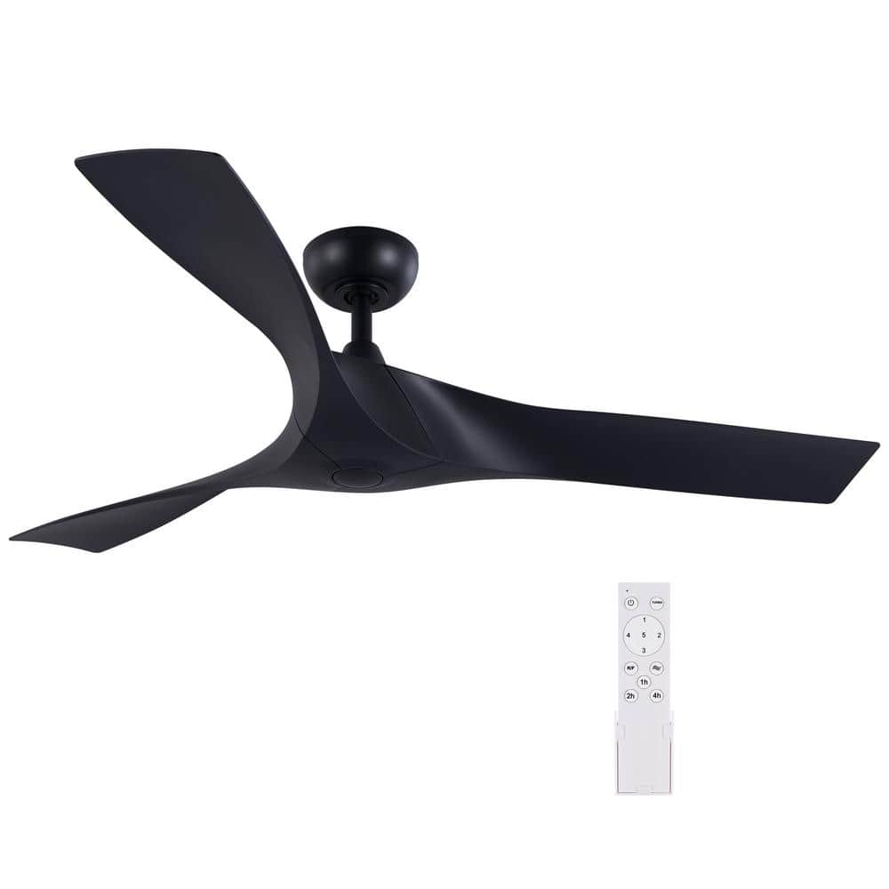 52 in. Black Ceiling Fan with Remote Control price history on PriceWatchPro
