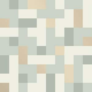 Alby Mint Geometric Strippable Wallpaper (Covers 56.4 sq. ft.)