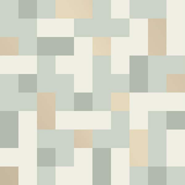 A-Street Prints Alby Mint Geometric Strippable Wallpaper (Covers 56.4 sq. ft.)