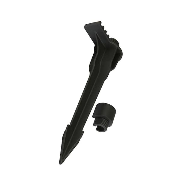 Black Replacement Stake with Adapter for Landscape Lights