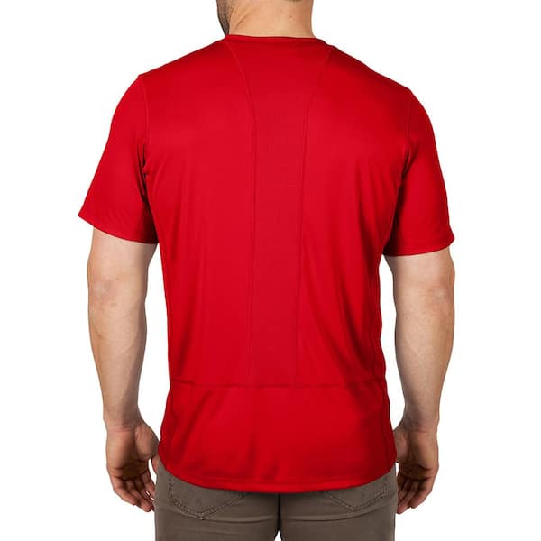 Milwaukee Men's WORKSKIN Large Red Lightweight Performance