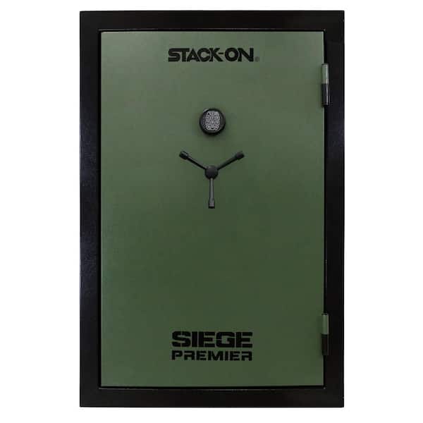 STACK-ON Siege Premier 55-Gun Fire and Waterproof Safe, Electronic