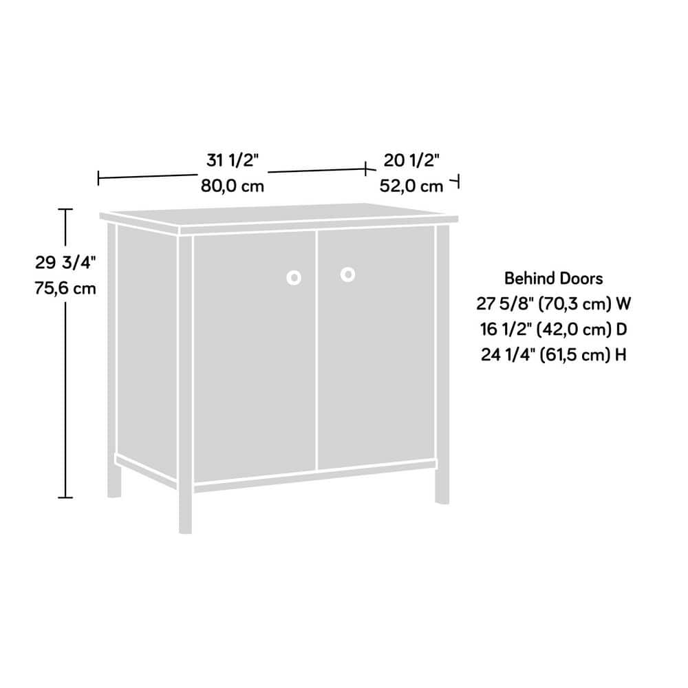 Natural Maple Adjustable Shelf Office Storage Cabinet