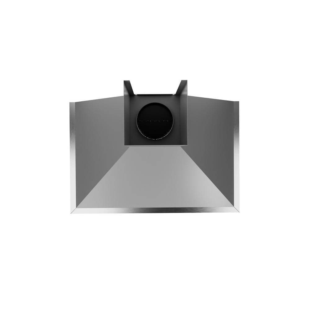 30" Stainless Steel Convertible Wall Mounted Range Hood with LED Lighting